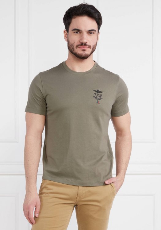 Aeronautica Militare Μπλούζα της σειράς Frecce Tricolori - TS2062 39284 Verde