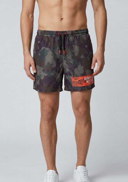 Aeronautica Militare Μαγιό Costume - BW207 94207 Khaki