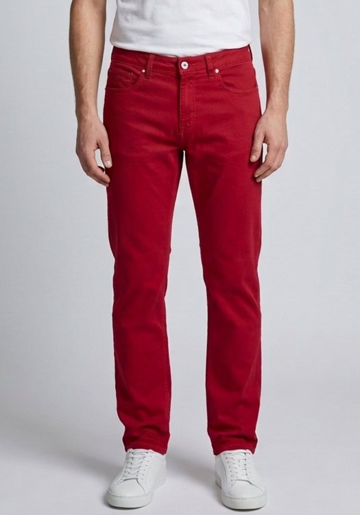 Alberto Denim Παντελόνι Pipe - 1560 3049 380 Red