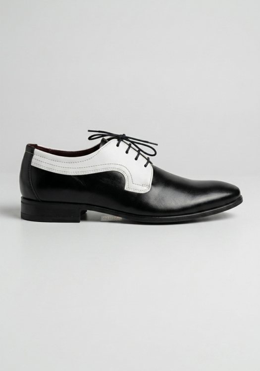 Alessandro Rossi Παπούτσια Scarpe - AR220 Black/White