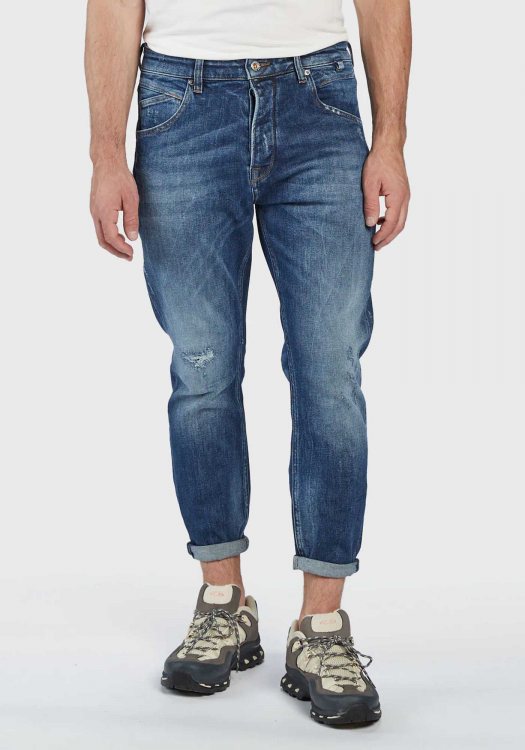 GABBA Jean Παντελόνι της σειράς Alex K4773 - 10670 5003 Dark Blue Denim
