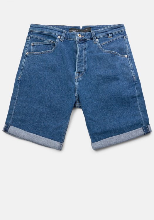 GABBA Jean Βερμούδα της σειράς Anker K3868  - 2220212521 RS1367 Blue