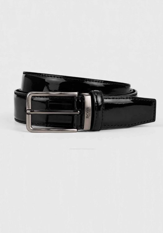 BOSS Shoes  Ζώνη της σειράς Loustrin - DB006 Black