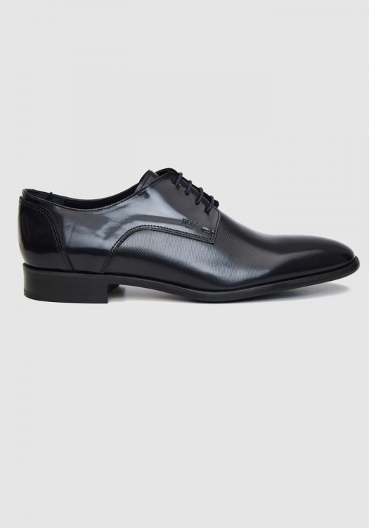 BOSS Shoes Δερμάτινα Παπούτσια της σειράς Point - B7513 Black Point