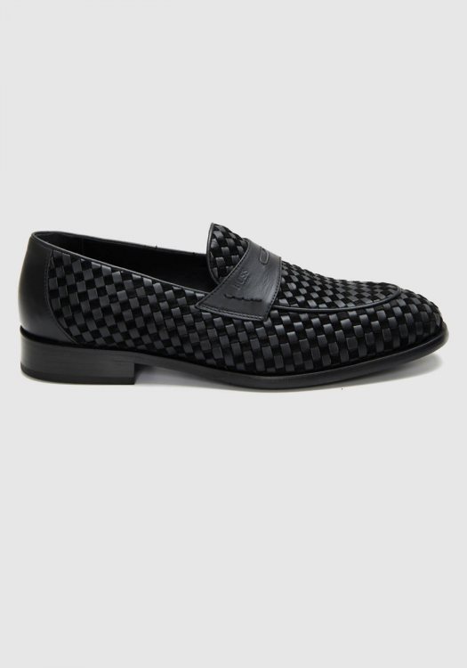 Boss Shoes Παπούτσια της σειράς Moccasins - B7744 WVN Black