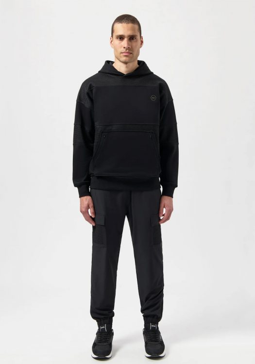 BALR. Φούτερ της σειράς HEXLINE - B1261.1124.102 Jet Black