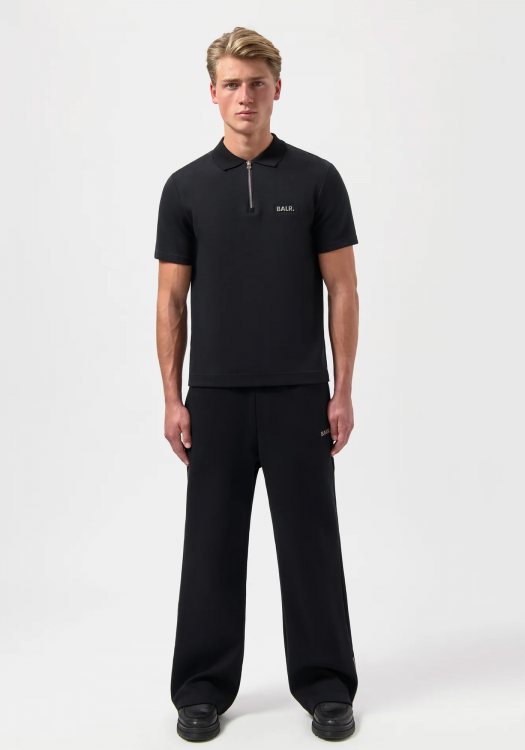 BALR. Polo Μπλούζα της σειράς Q-Series - B1122.1033.102 Jet Black