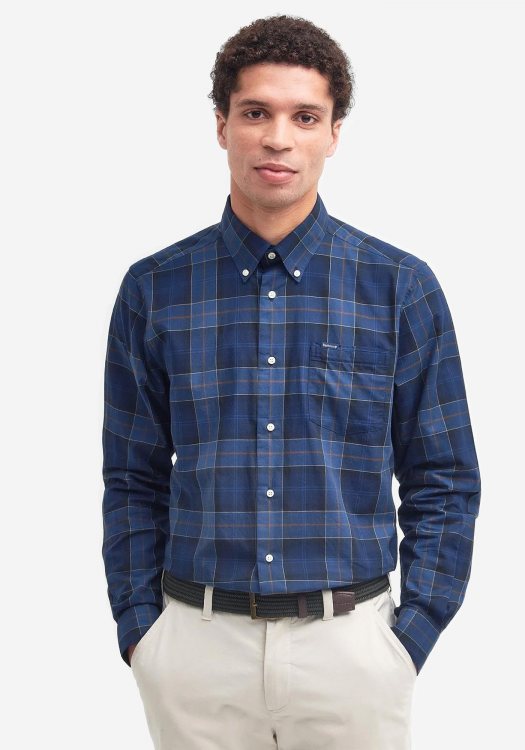 Barbour Πουκάμισο της σειράς Wetheram - MSH4982TN54 Blue