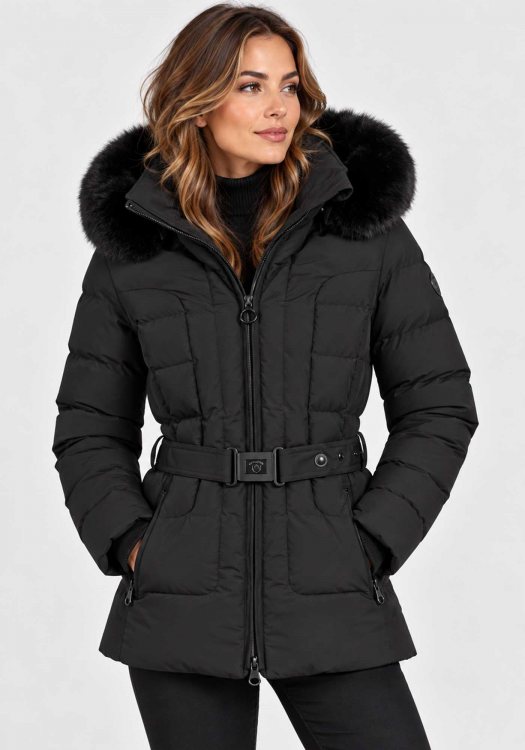 Wellensteyn Γυναικείο Μπουφάν Beltique Medium - BELM 565 Black