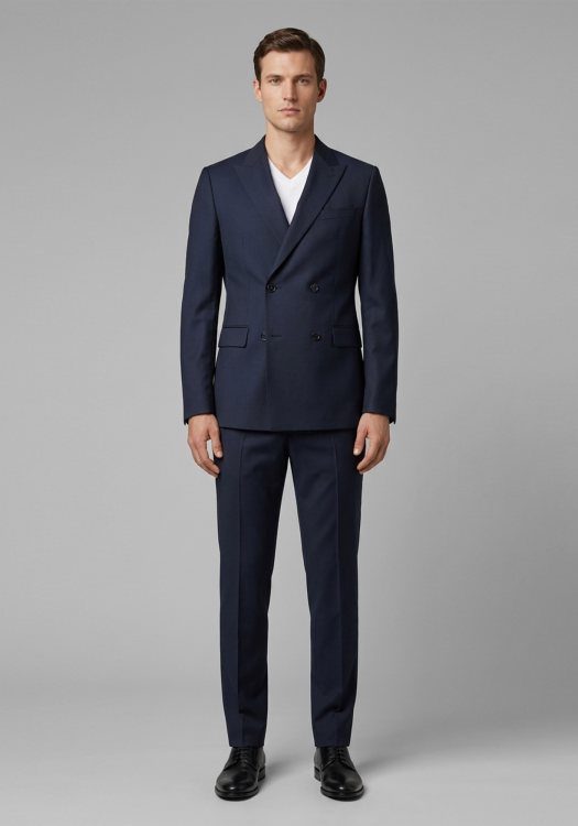 BOSS 2 Pieces Κοστούμι H Houston/ George - 50567512 404 Dark Blue