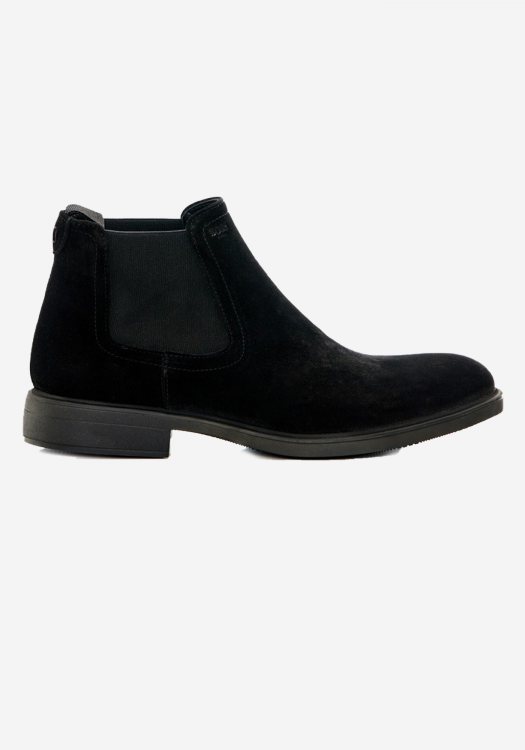 BOSS Shoes Suede Chelsea Boots της σειράς Suede - C7861 Black