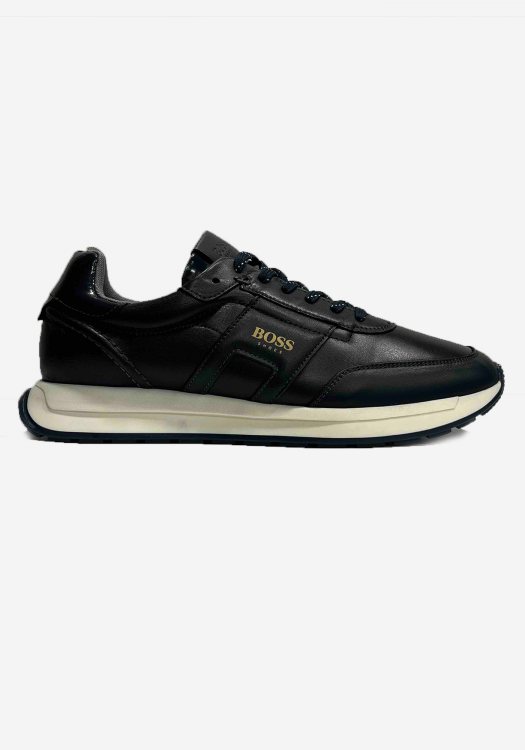 BOSS Shoes Δερμάτινα Sneakers της σειράς Sport - CD321 Blue Vapor