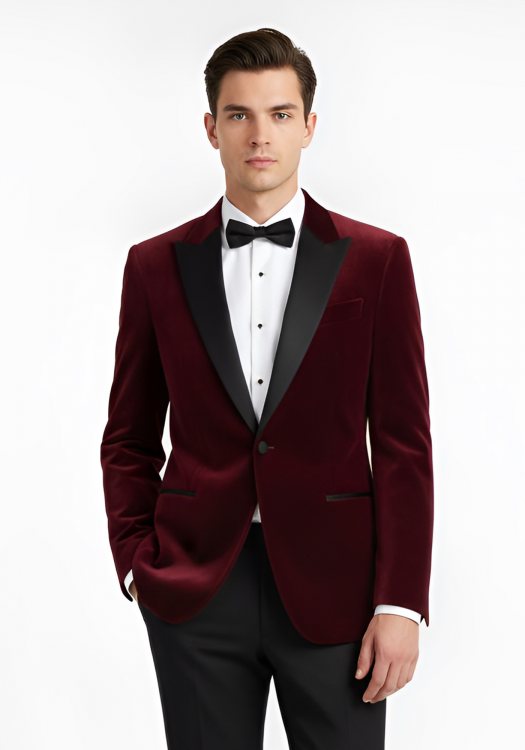 BOSS Velvet Σακάκι της σειράς Hutson Tux - 50551552 602 Red