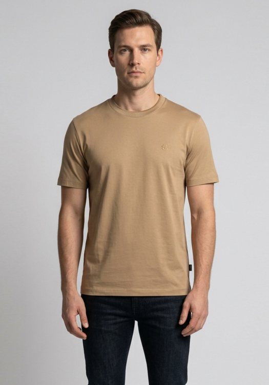 BOSS Κοντομάνικη T-shirt C Taut 82 - 50570889 260 Medium Beige