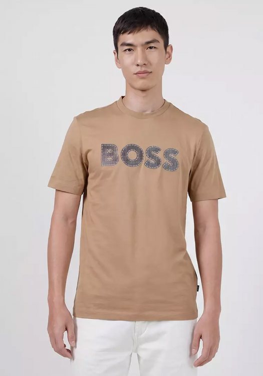 BOSS Κοντομάνικη T-shirt C Thompson 89 - 50565630 260 Medium Beige