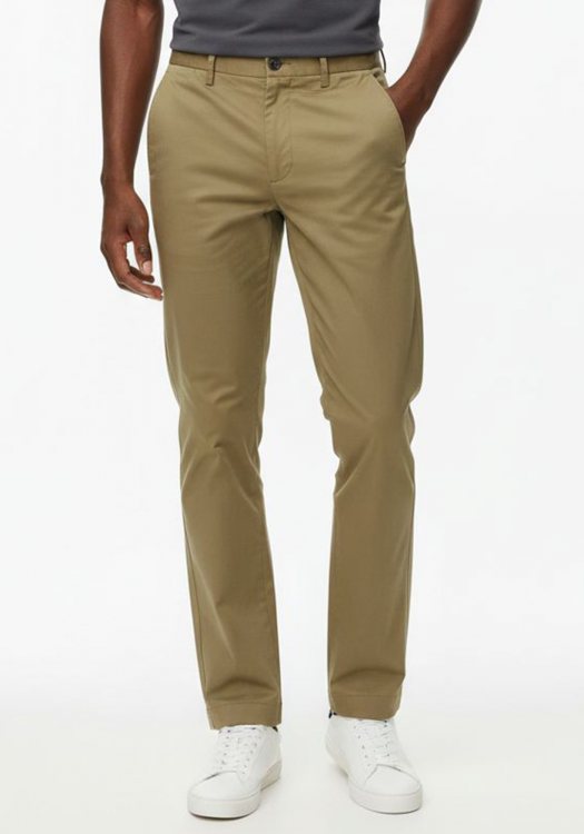 BOSS Υφασμάτινο Παντελόνι της σειράς P Kaiton - 50553841 252 Dark Beige