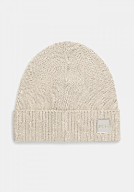 BOSS Σκούφος Akaio - 50522447 271 Light Beige