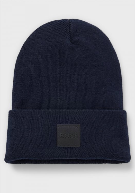 BOSS Σκούφος της σειράς Fantastico - 50529442 404 Dark Blue