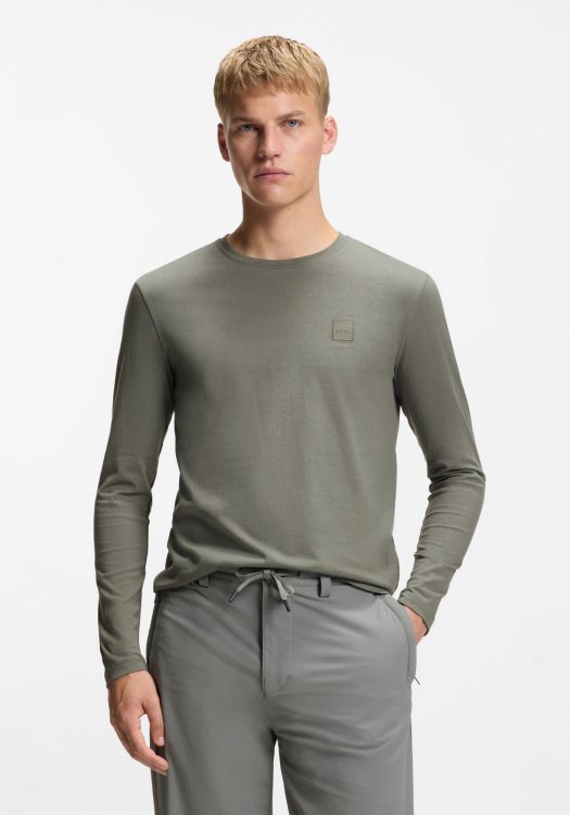 BOSS Μπλούζα της σειράς Tacks - 50512111 076 Open Grey