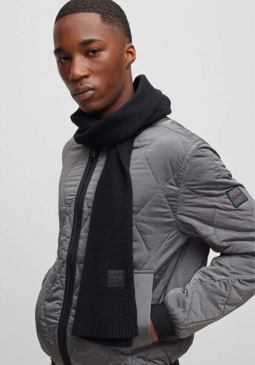 BOSS Κασκόλ της σειράς Akaio - 50522445 001 Black