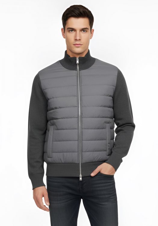 BOSS Ζακέτα της σειράς H Hernesto - 50549991 030 Medium Grey
