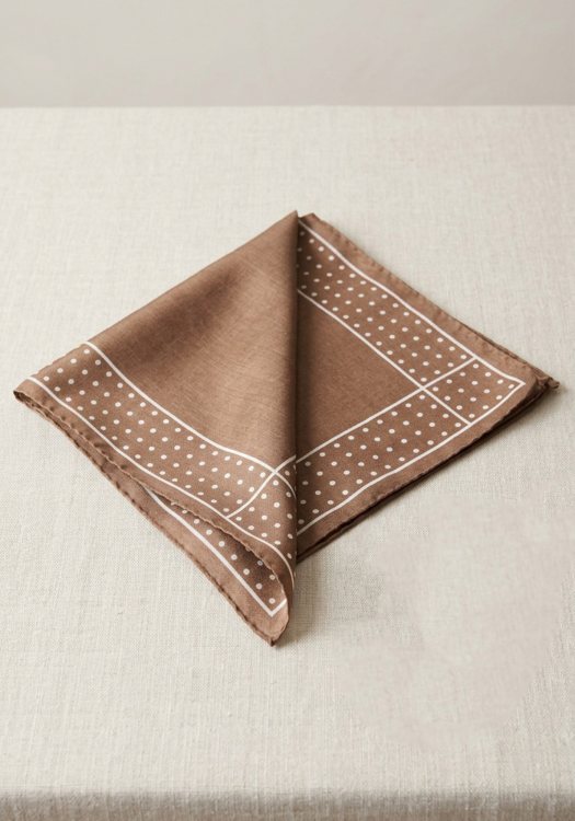 BOSS  Μαντήλι H Pocket - 50566957 260 Medium Beige