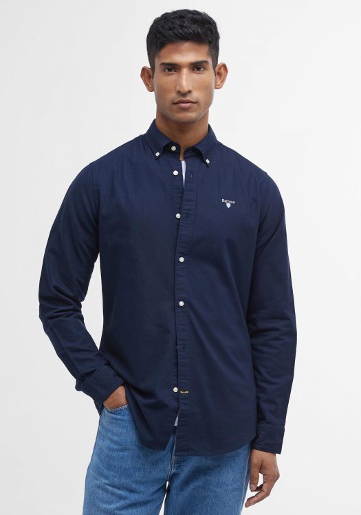 Barbour Πουκάμισο της σειράς Oxford - MSH5301 BRNY91 Classic Navy