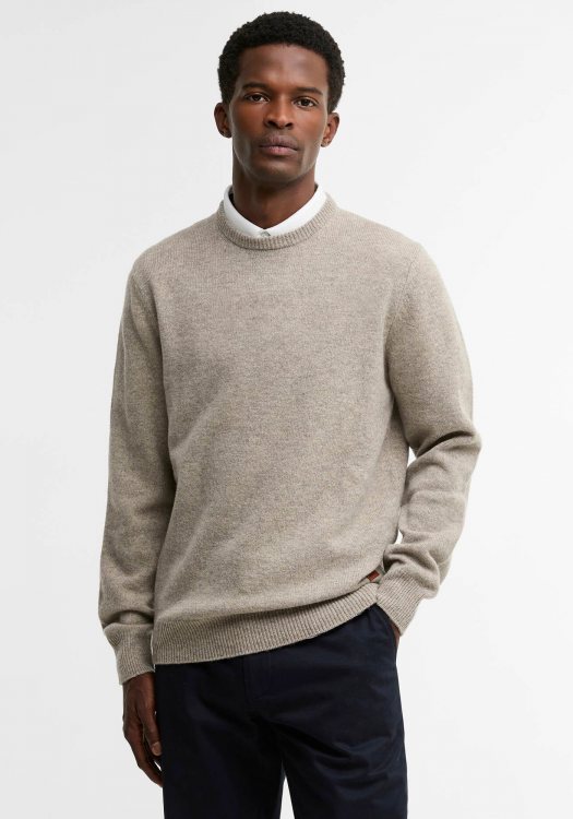 Barbour Πλεκτή Μπλούζα Essential - MKN0584 ST51 Stone