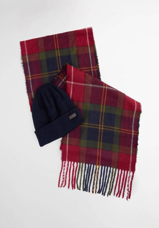 Barbour Σετ Swi&Gal - MGS0079 TN69 Winterberry Tartan