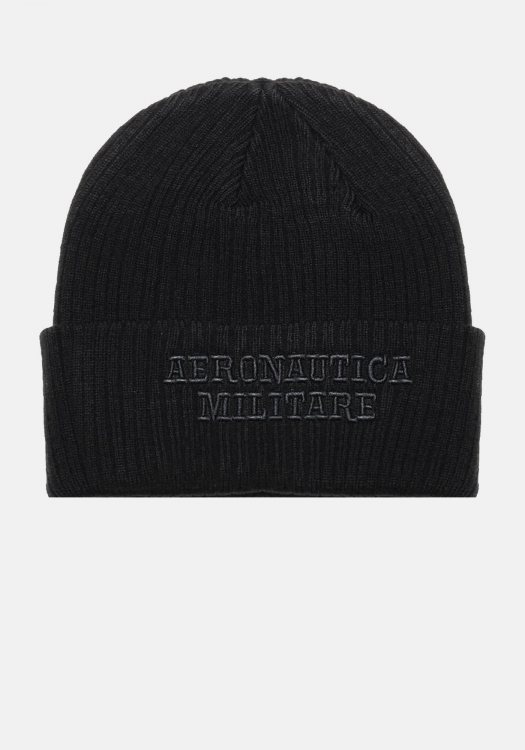 Aeronautica Militate Σκούφος της σειράς Beanie - CU043 34300 Black