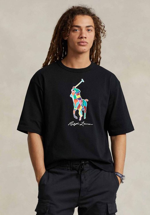 Polo Ralph Lauren Μπλούζα της σειράς Big Pony - 710926611 002 Black