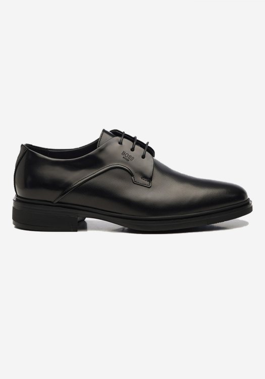 Boss Shoes Δερμάτινα Παπούτσια της σειράς Point - C7786 Black Point