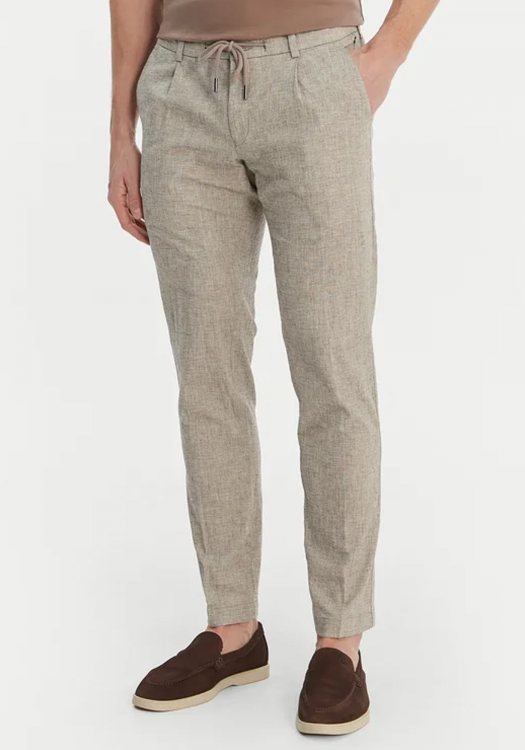 Bugatti Chino Linen - 1950 16210E 270 Light Grey