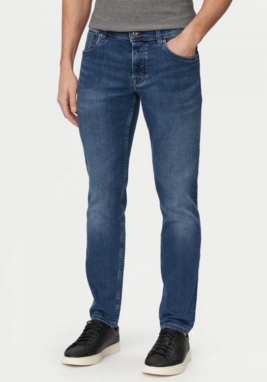 Bugatti Jean Παντελόνι Denim - 3108D 16671E 366  Dark Blue 