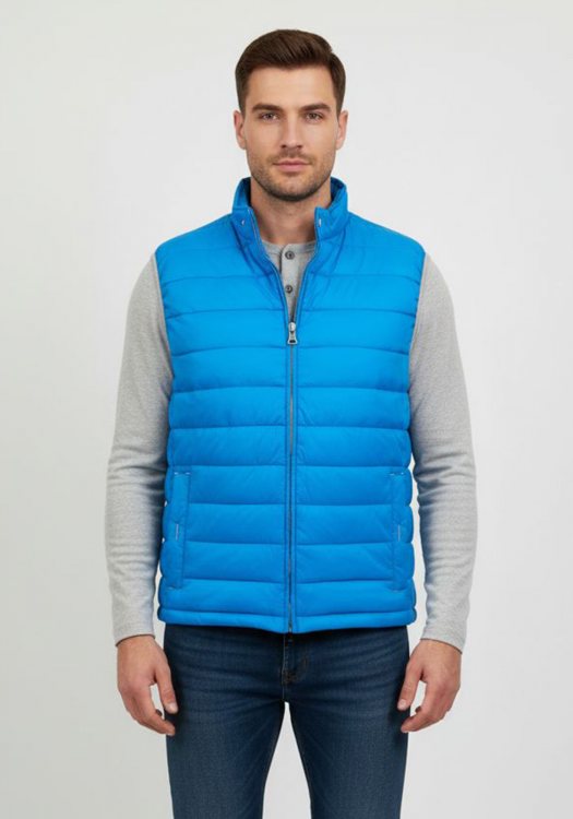 Bugatti Sportswear Αμάνικο Μπουφάν της σειράς Vest - 170400 19025 45 Light Blue