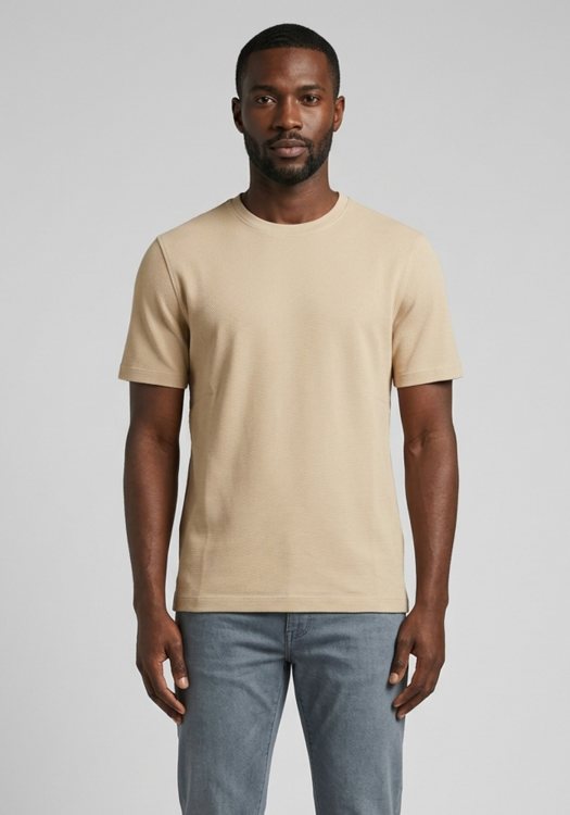 Bugatti T Shirt Basic - 8350 15115E 40 Bez