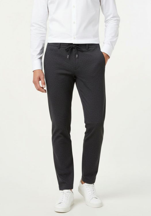 Bugatti Υφασμάτινο Παντελόνι της σειράς Chino - 4036 86850D 280 Grey