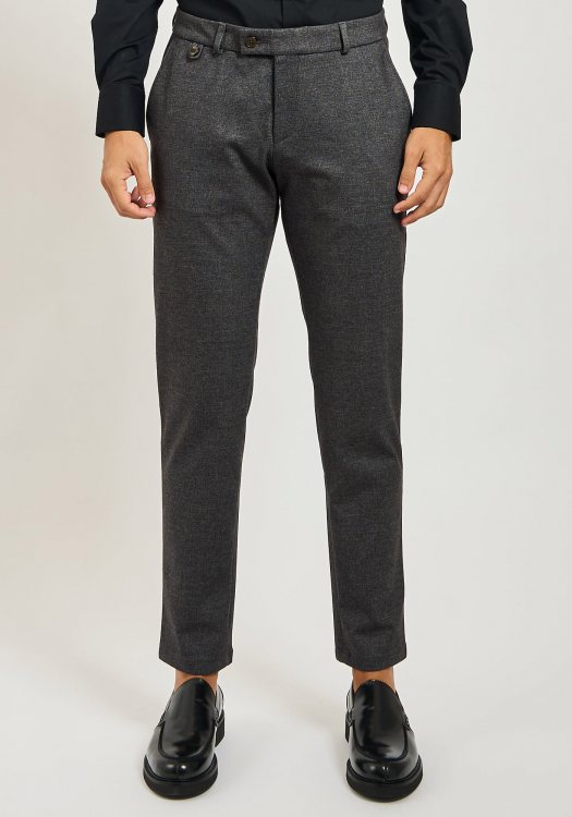 Bugatti Υφασμάτινο Παντελόνι της σειράς Chino - 4096 86844D 80 Grey