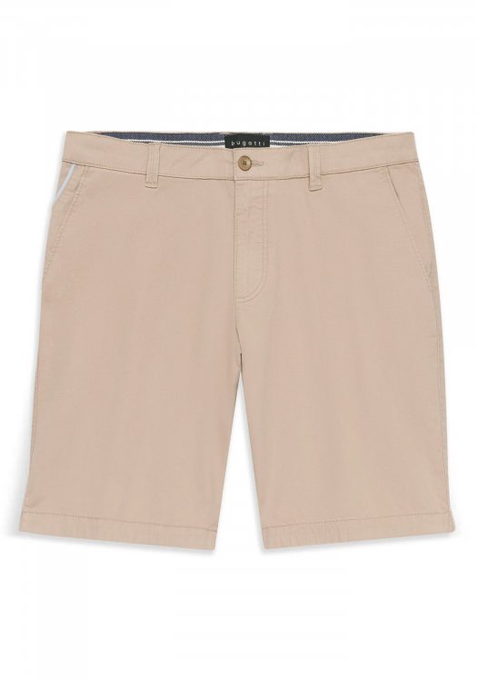Bugatti Υφασμάτινη Βερμούδα Chino - 4379 16441E 20 Beige