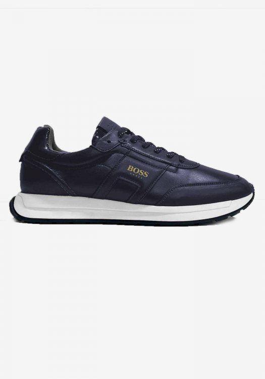 BOSS Shoes Δερμάτινα Sneakers της σειράς Sport - CD321 Blue Vapor