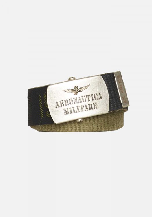 Aeronautica Militare Ζώνη της σειράς Herringbone - CI292 07271  Khaki