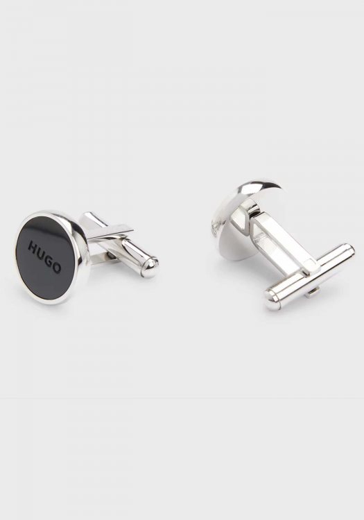 HUGO Μανικετόκουμπα της σειράς E Color1 - 50510408 001 Black