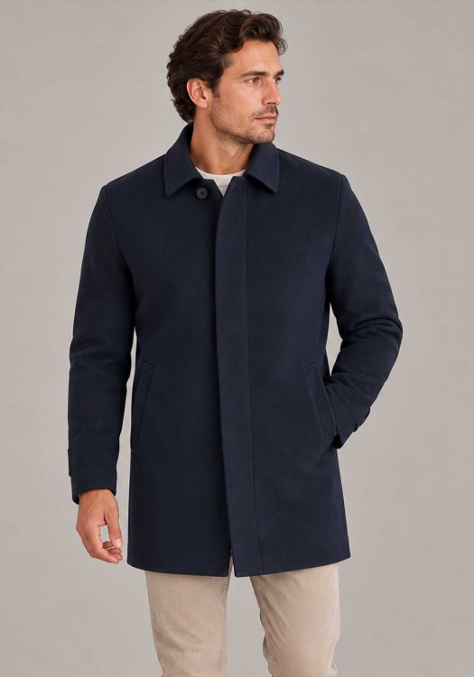 Hamaki Ho Coat Cappotto - CP20H AW26 Blue