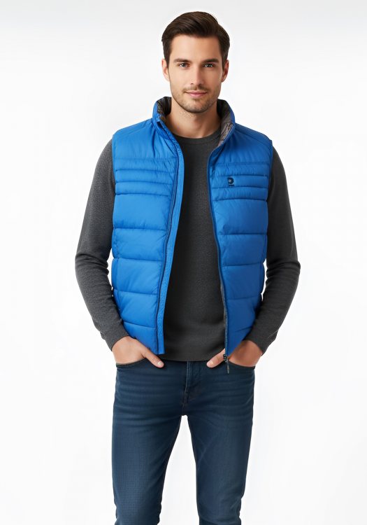 Calamar Αμάνικο Μπουφάν της σειράς Vest - Blue