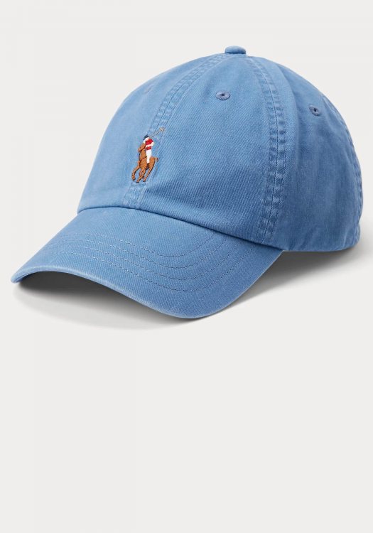Polo Ralph Lauren Αθλητικό Καπέλο της σειράς Twill Ball Cap - 710834737 031 Nimes Blue