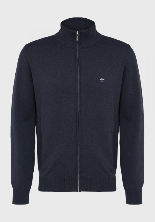 Fynch Hatton Ζακέτα της σειράς Cardigan Zip - SFPK212 690 Navy