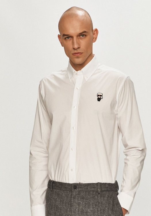 Karl Lagerfeld Πουκάμισο της σειράς Casual - 605911 524600 10 White