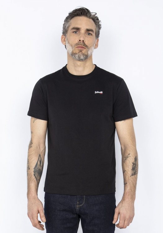 Shott N.Y.C T Shirt της σειράς Casual - TSLOGOCASUAL Black 