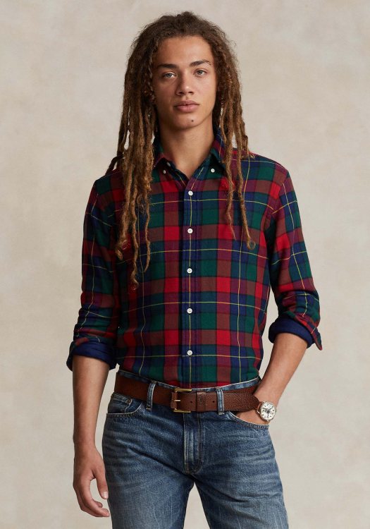 Polo Ralph Lauren Πουκάμισο της σειράς Check - 710922250 005 Red/Green Multi