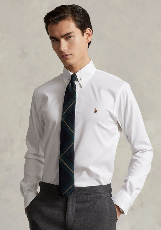 Polo Ralph Lauren Πουκάμισο της σειράς Core Replen - 712870507 001 White 